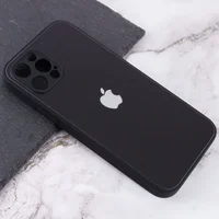TPU+Glass чехол Matte Candy Full camera для Apple iPhone 13 Pro Max (6.7") Черный