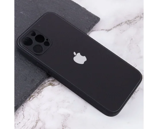 TPU+Glass чехол Matte Candy Full camera для Apple iPhone 13 Pro Max (6.7") Черный