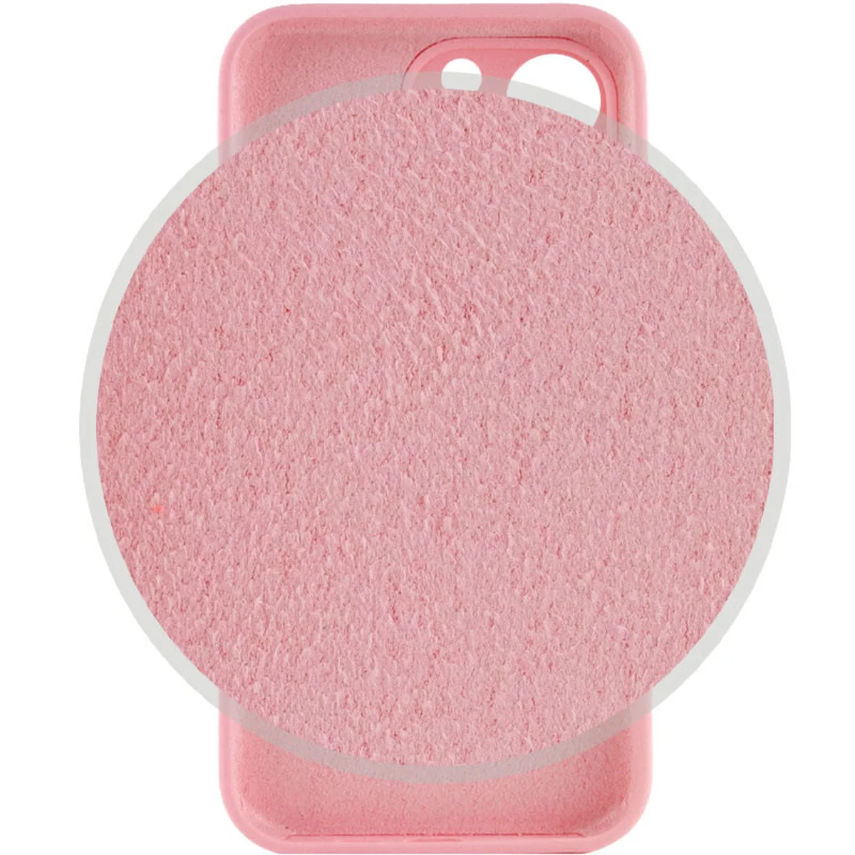 Чехол Silicone Case Full Camera Protective (AA) для Apple iPhone 13 Pro Max (6.7") Розовый / Light pink / PVH