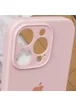 Чехол Silicone Case Full Camera Protective (AA) для Apple iPhone 13 Pro Max (6.7") Розовый / Chalk Pink / PVH