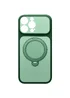 Чехол Ummi Full Camera with MagSafe HQ Ring для Apple iPhone 13 Pro Max (6.7") Green