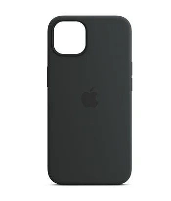 Чохол Silicone case (AAA) full with Magsafe and Animation для Apple iPhone 13 Pro Max (6.7") Чорний / Midnight
