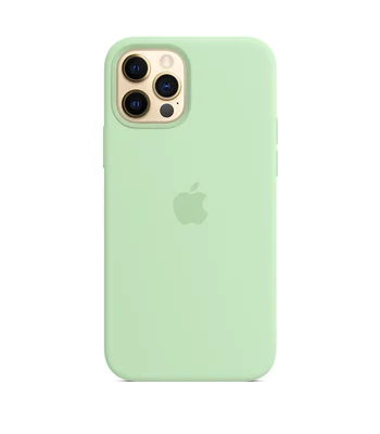 Чохол Silicone Case Full Protective (AA) для Apple iPhone 13 Pro Max (6.7") Зелений / Pistachio