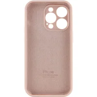 Чохол Silicone Case Full Camera Protective (AA) Apple iPhone 13 Pro Max (6.7") Рожевий / Pink Sand