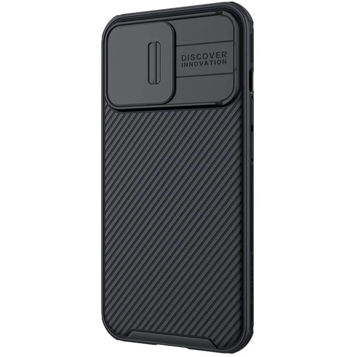 Карбонова накладка Nillkin CamShield Pro Magnetic для Apple iPhone 13 Pro Max (6.7") Чорний
