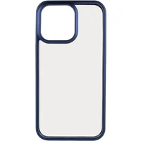 TPU+PC чохол Chrome Buttons для Apple iPhone 13 Pro Max (6.7") Синій