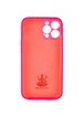 Чехол Silicone Case Lakshmi Square Full Camera для Apple iPhone 13 Pro Max (6.7") Розовый / Barbie pink