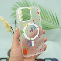 Чехол TPU+PC Flush with MagSafe для Apple iPhone 13 Pro Max (6.7") White