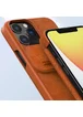 Кожаный чехол (книжка) Nillkin Qin Pro Camshield для Apple iPhone 13 Pro Max (6.7") Коричневый