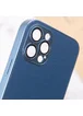 Чехол TPU+Glass Sapphire matte case для Apple iPhone 13 Pro Max (6.7") Navy Blue