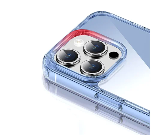 Чехол TPU+PC Multi-Color для Apple iPhone 13 Pro Max (6.7") Blue