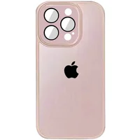Чехол TPU+Glass Sapphire Midnight для Apple iPhone 13 Pro Max (6.7") Розовый / Pink Sand