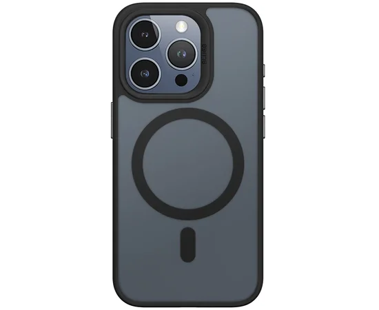 TPU+PC чехол Blueo Skin Friendly Frosted with MagSafe для Apple iPhone 13 Pro Max (6.7") Черный