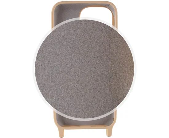 Чехол TPU two straps California для Apple iPhone 13 Pro Max (6.7") Бежевый / Beige