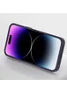 Чехол Silicone Case Full Protective NO LOGO with Ring для Apple iPhone 13 Pro Max (6.7") Purple