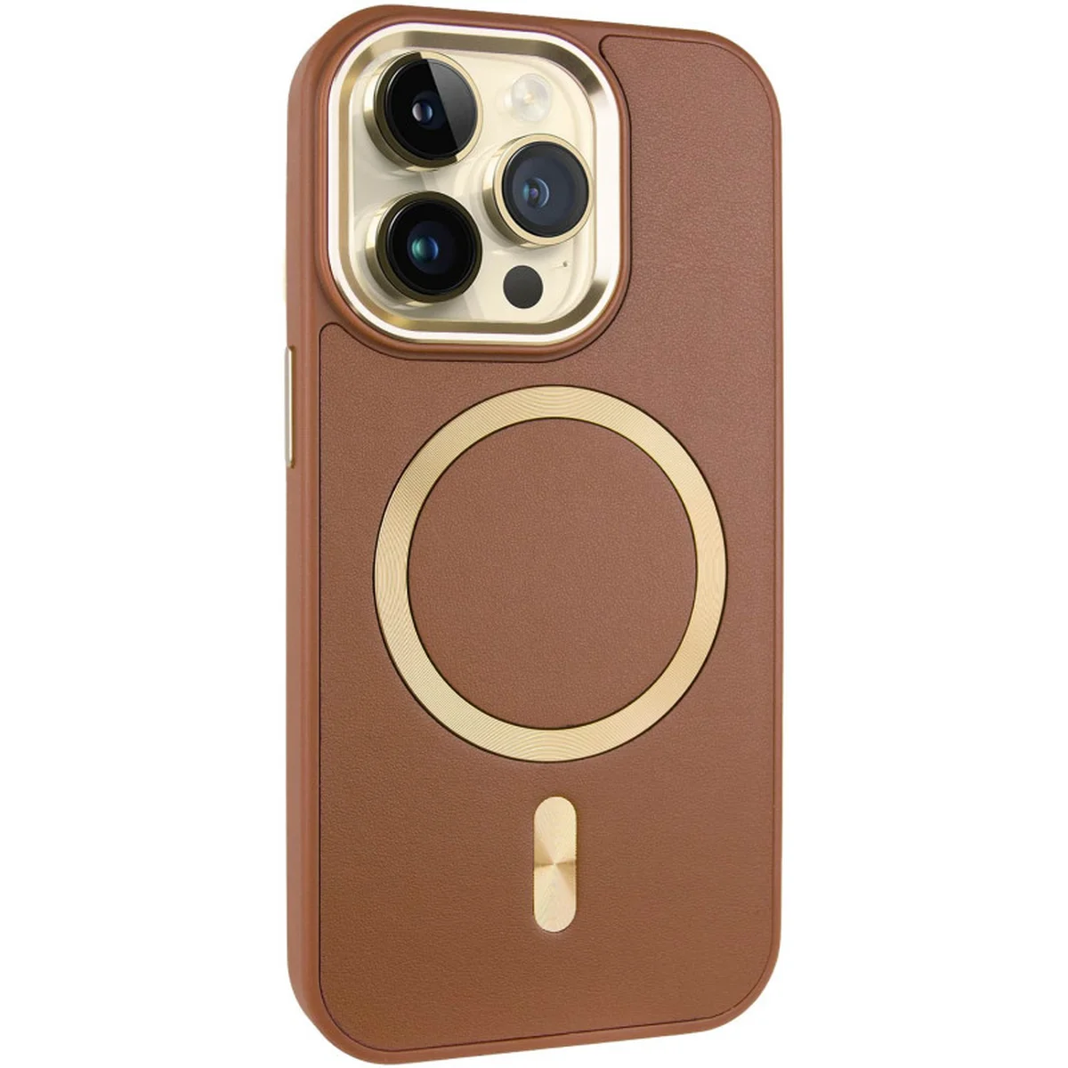 Шкіряний чохол SnapCase with MagSafe для Apple iPhone 13 Pro Max (6.7") Brown