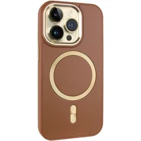Шкіряний чохол SnapCase with MagSafe для Apple iPhone 13 Pro Max (6.7") Brown