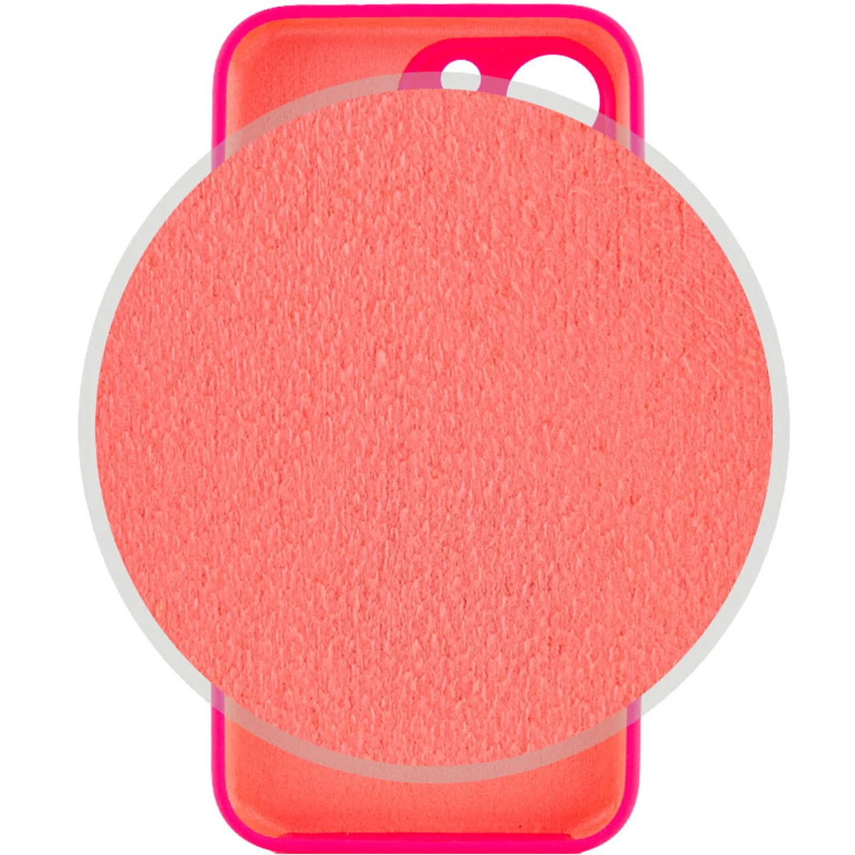 Чохол Silicone Case Full Camera Protective (AA) Apple iPhone 13 Pro Max (6.7") Рожевий / Barbie pink