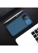 Карбонова накладка Nillkin Camshield (шторка на камеру) для Apple iPhone 13 Pro Max (6.7 ") Синій / Blue