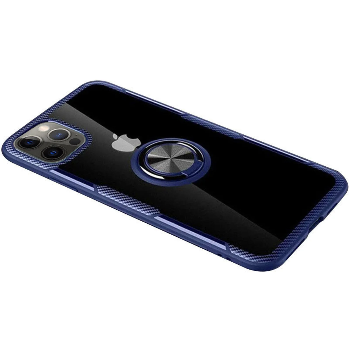 TPU+PC чохол для Apple iPhone 13 Pro Max (6.7") Чохол Deen CrystalRing for Magnet (opp)