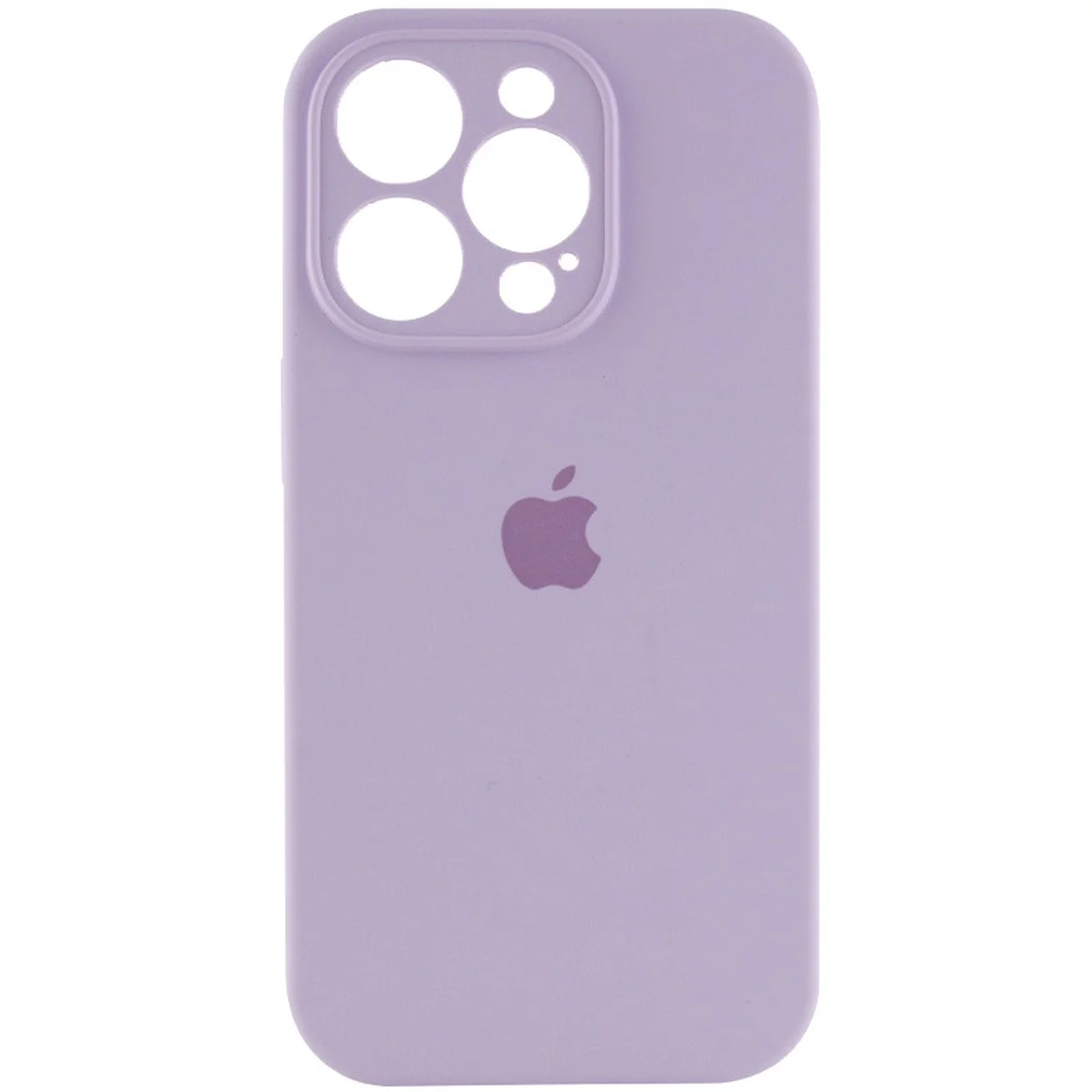 Чехол Silicone Case Full Camera Protective (AA) для Apple iPhone 13 Pro Max (6.7") Сиреневый / Lilac