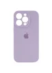 Чехол Silicone Case Full Camera Protective (AA) для Apple iPhone 13 Pro Max (6.7") Сиреневый / Lilac