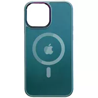 Чехол TPU+Glass Sapphire Mag Evo case для Apple iPhone 13 Pro Max (6.7") Pine green