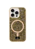 TPU чохол Bling World Rock Diamond with MagSafe для Apple iPhone 13 Pro Max (6.7") Gold