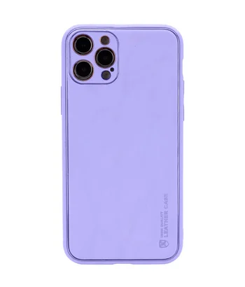 Шкіряний чохол Xshield для Apple iPhone 13 Pro Max (6.7") Бузковий / Dasheen