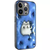 TPU+PC чехол Prisma Fluffie для Apple iPhone 13 Pro Max (6.7") Pusheen