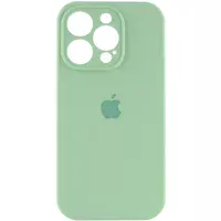 Чохол Silicone Case Full Camera Protective (AA) для Apple iPhone 13 Pro Max (6.7") Зелений / Pistachio