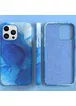 Шкіряний чохол Figura Series Case with MagSafe для Apple iPhone 13 Pro Max (6.7") Blue