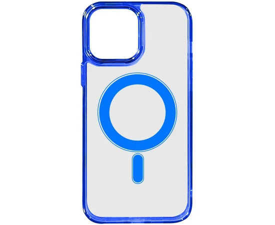 Чехол TPU Iris with MagSafe для Apple iPhone 13 Pro Max (6.7") Синий