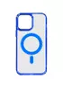 Чохол TPU Iris with MagSafe для Apple iPhone 13 Pro Max (6.7") Синій