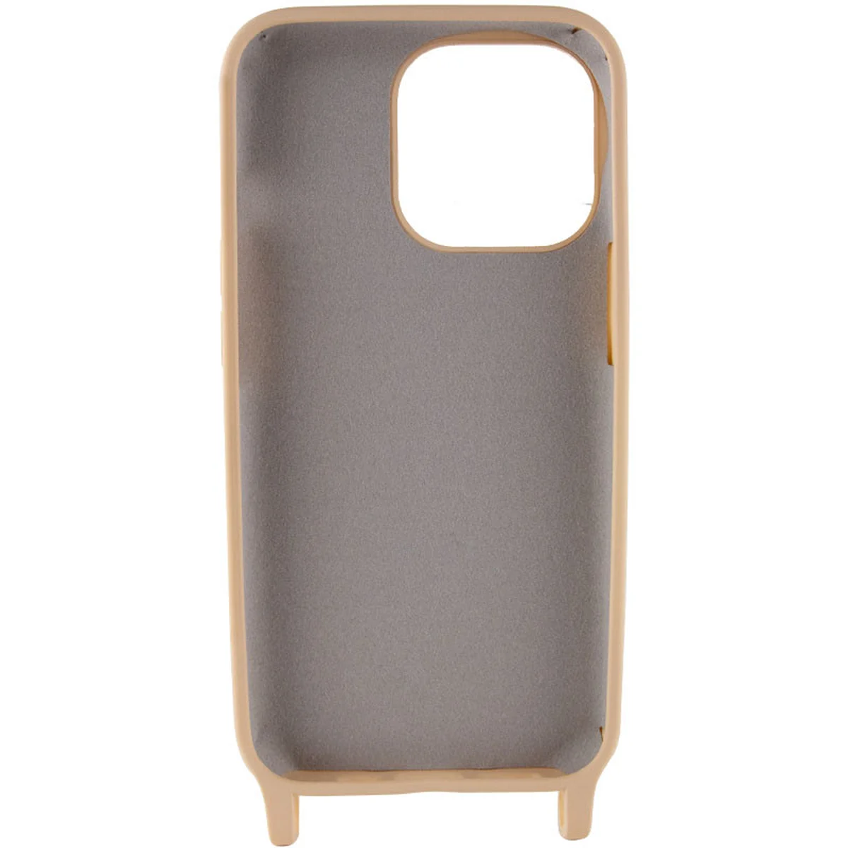 Чохол TPU two straps California для Apple iPhone 13 Pro Max (6.7") Бежевий / Beige