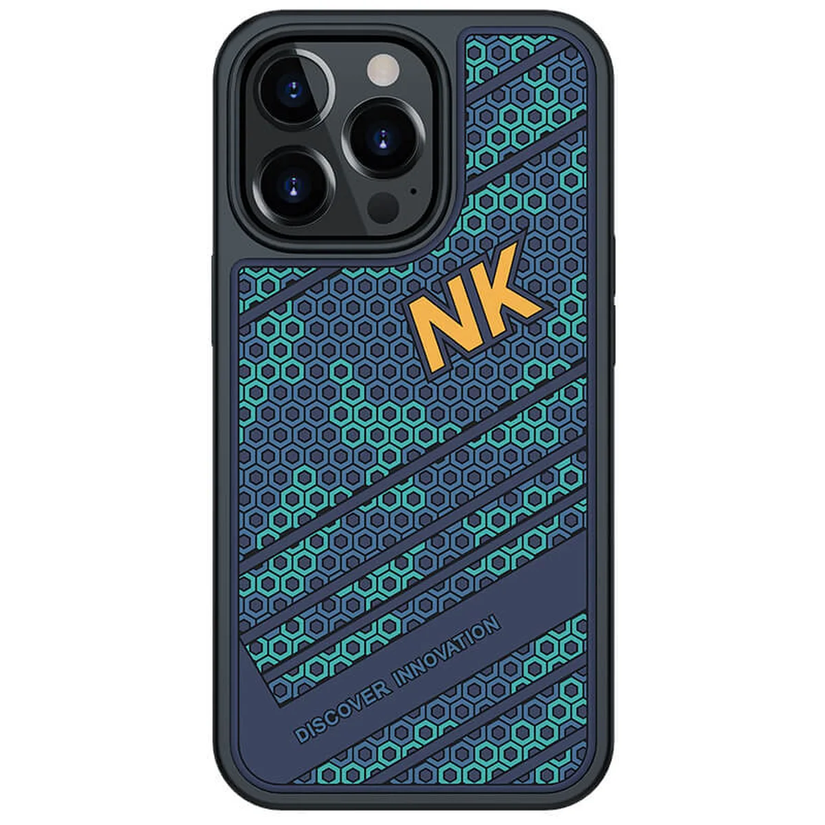 TPU+PC чохол Nillkin Striker для Apple iPhone 13 Pro Max (6.7") Blue / Green