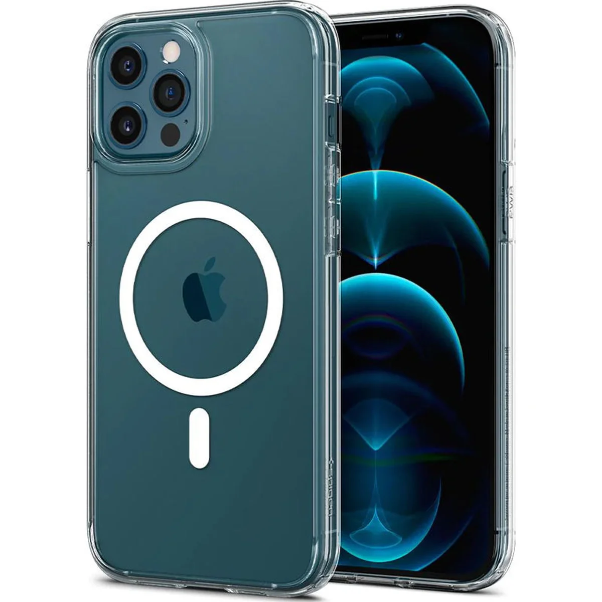 Чохол SGP Ultra Hybrid (MagFit) для Apple iPhone 13 Pro Max (6.7") Прозорий