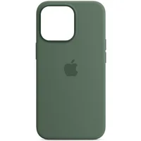 Чехол Silicone case (AAA) full with Magsafe and Animation для Apple iPhone 13 Pro Max (6.7") Зеленый / Eucalyptus