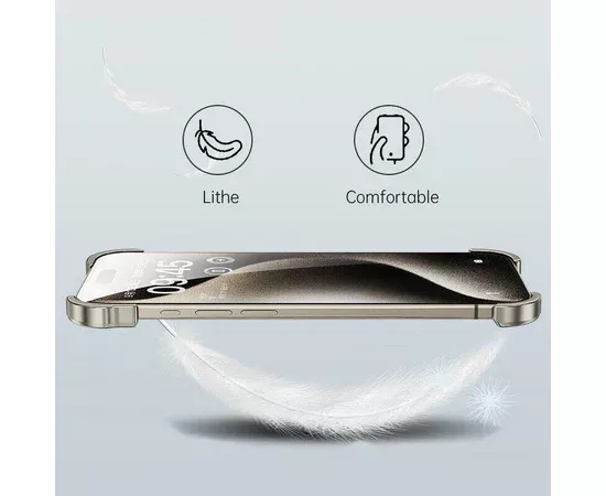 Чехол Bumper для Apple iPhone 13 Pro Max (6.7") Titanium