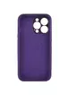 Чехол Silicone Case Full Camera Protective (AA) для Apple iPhone 13 Pro Max (6.7") Фиолетовый / Elderberry