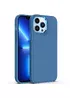 TPU чехол Bonbon Metal Style для Apple iPhone 13 Pro Max (6.7") Синий / Denim Blue