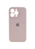 Чехол Silicone Case Full Camera Protective (AA) для Apple iPhone 13 Pro Max (6.7") Серый / Lavender