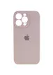Чехол Silicone Case Full Camera Protective (AA) для Apple iPhone 13 Pro Max (6.7") Серый / Lavender