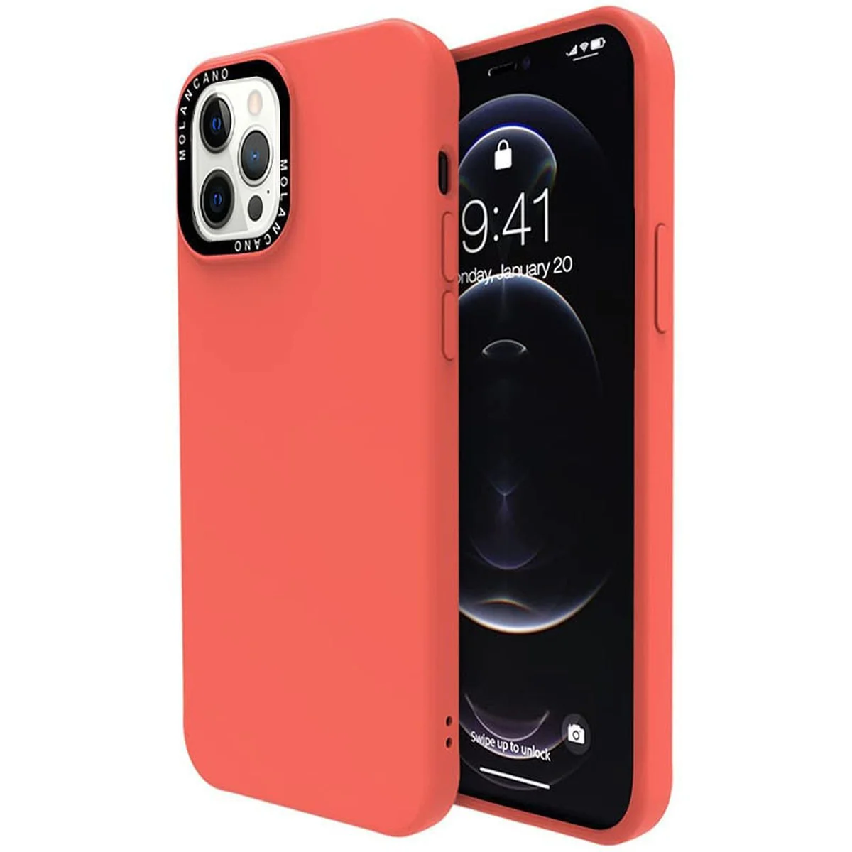 TPU чохол Molan Cano MIXXI для Apple iPhone 13 Pro Max (6.7") Рожевий