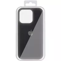 Чехол Silicone Case (AA) Logo with MagSafe для Apple iPhone 13 Pro Max (6.7") Черный / Black