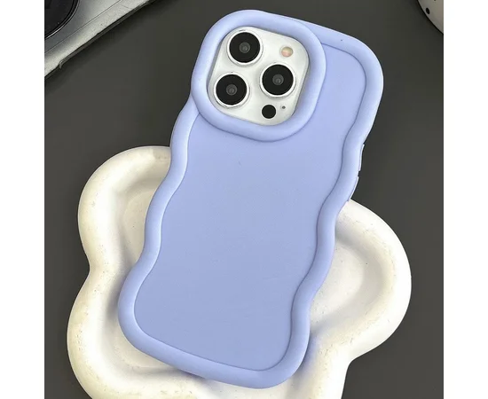Чохол TPU Ripple для iPhone 13 Pro Max (6.7") Lilac Blue