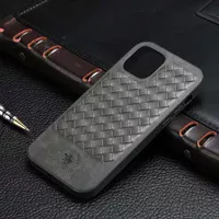 Кожаный чехол Polo Santa Barbara для Apple iPhone 13 Pro Max (6.7") Grey