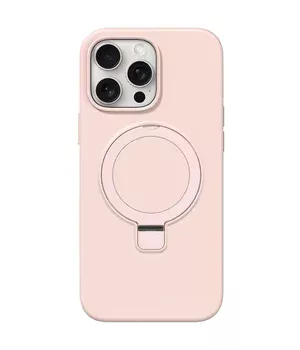 Чохол Silicone Case Full Protective NO LOGO with Ring для Apple iPhone 13 Pro Max (6.7") Pink