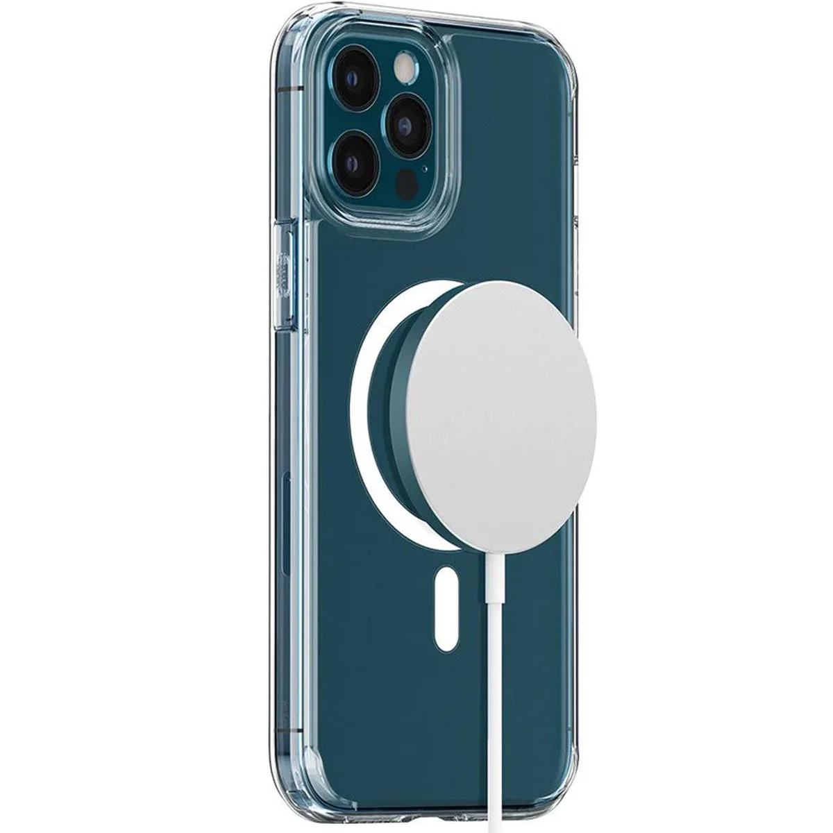 Чохол SGP Ultra Hybrid (MagFit) для Apple iPhone 13 Pro Max (6.7") Прозорий