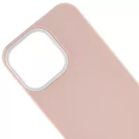 Чехол TPU+PC Bichromatic для Apple iPhone 13 Pro Max (6.7") Grey-beige / White